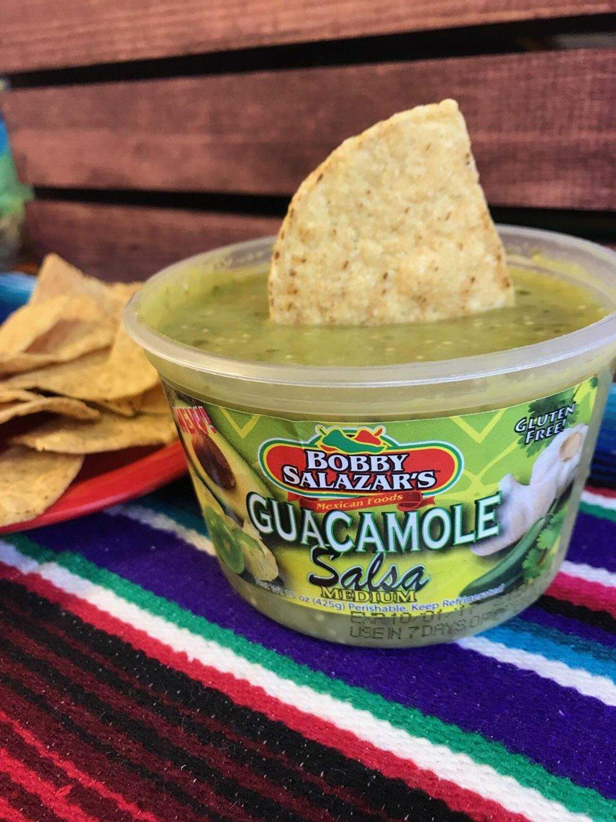 Guacamole salsa from Bobby Salazar's.