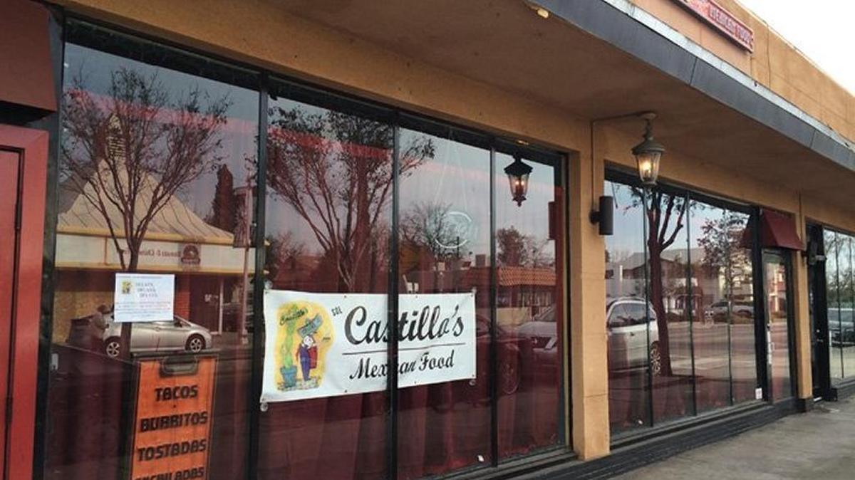 Castillos Mexican Food has closed in the Tower District. This photo was taken last year, and the banner has since been removed and a sign on the door says “We are closed, thank you for your patronage.”