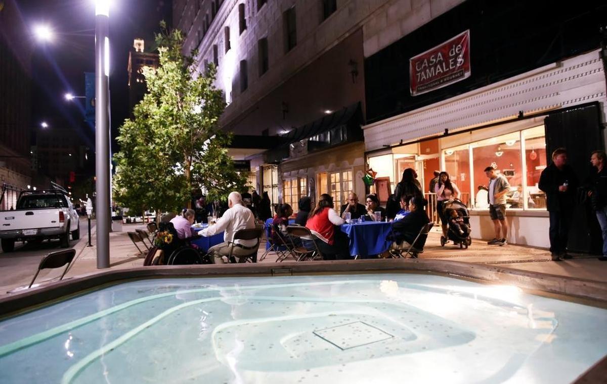 The Fulton Street Casa de Tamales attracted crowds during the street’s official opening in October. But now the owners are closing the restaurant. Their Tower District location will remain open.