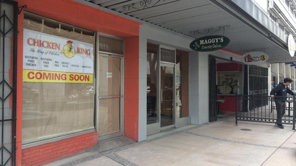 A restaurant called Chicken King is headed for Fulton Street – and it’s not the only fried chicken joint headed to the newly reopened street.