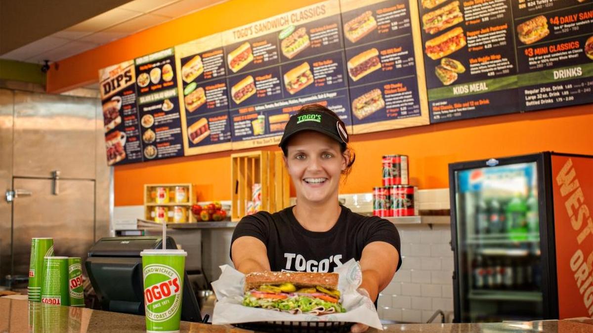 Sandwich shop Togo’s wants to open several more restaurants in the Fresno area and possibly in Lemoore, Hanford or Porterville.