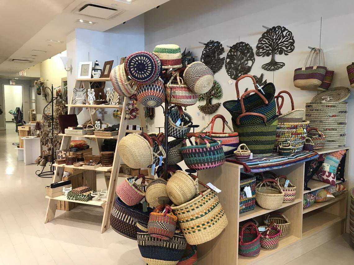 Tagua, a store selling fair-trade goods, has reopened after a short break in Fig Garden Village.