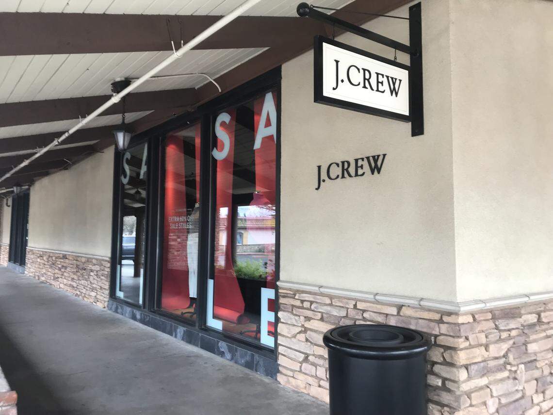 J. Crew in Fresno’s Fig Garden Village is closing.