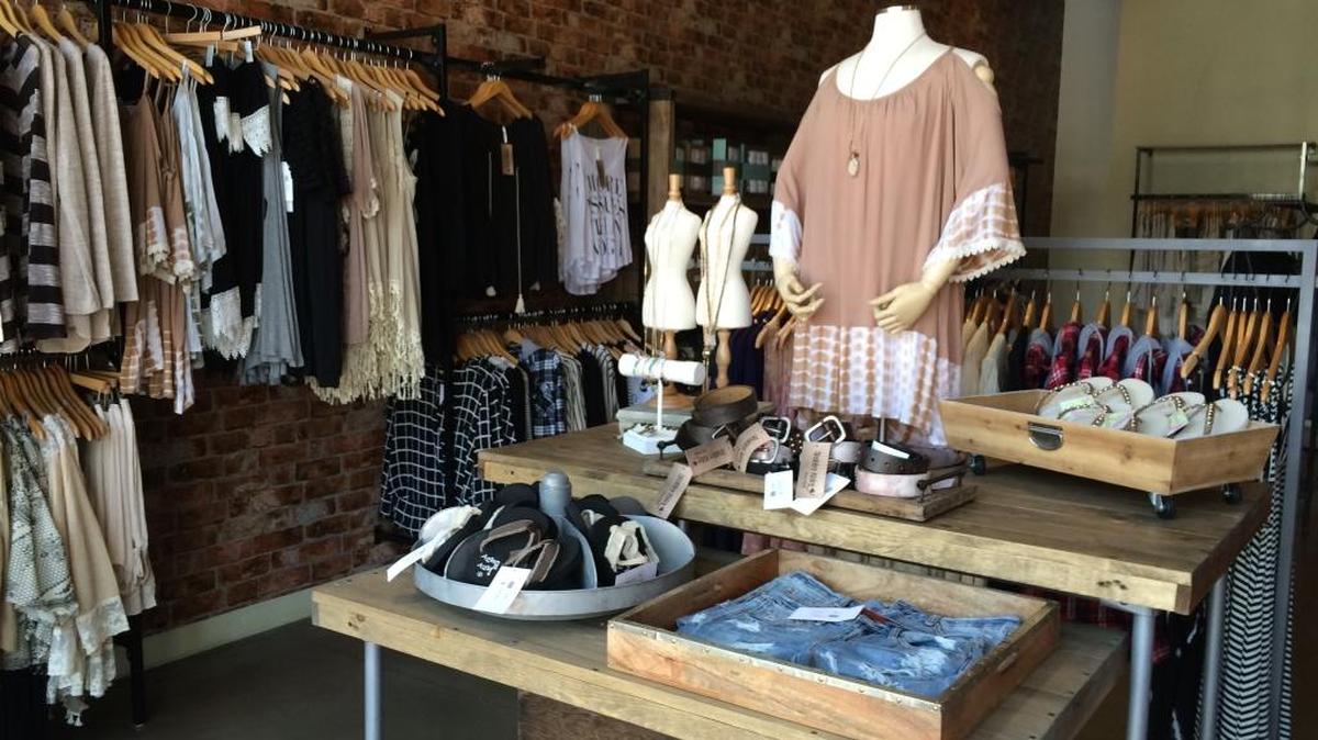 
Locally owned Shabby Abby has opened in River Park, selling kids and women’s clothing. 

