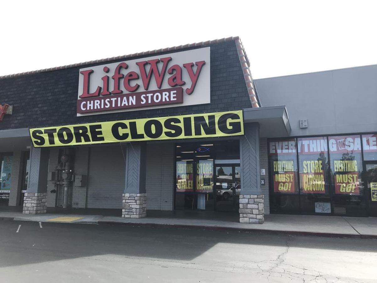 LifeWay Christian Stores is closing all its brick-and-mortar stores, including the one in Fresno.