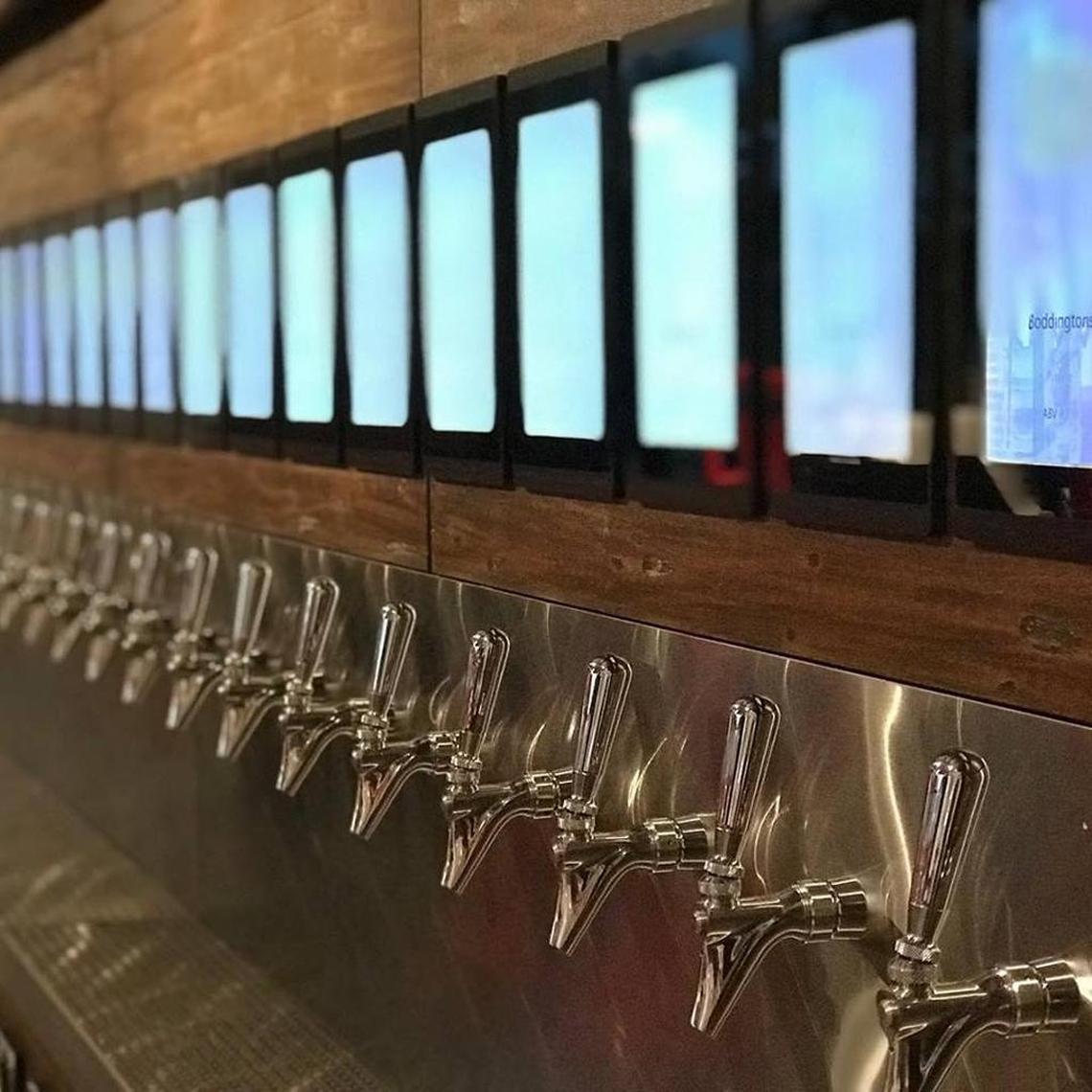Newly opened Blast & Brew has 38 self-serve taps. The Clovis restaurants also serves, pizza, sandwiches, salads and more.