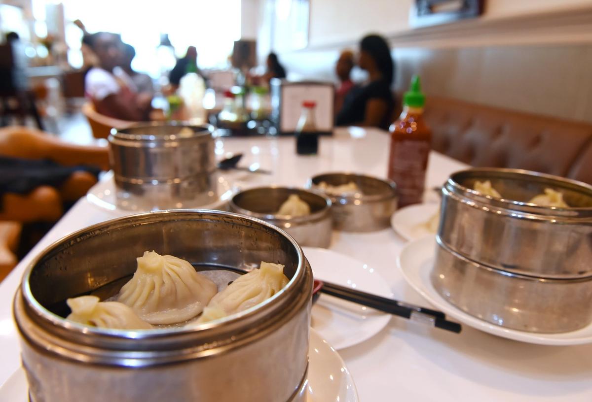 Soup dumplings served at Little Fat Dumplings Thursday, July 12, 2018 in Fresno.