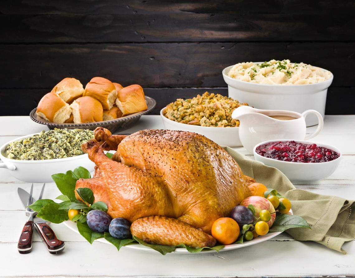 Sprouts is selling full Thanksgiving meals like this one.