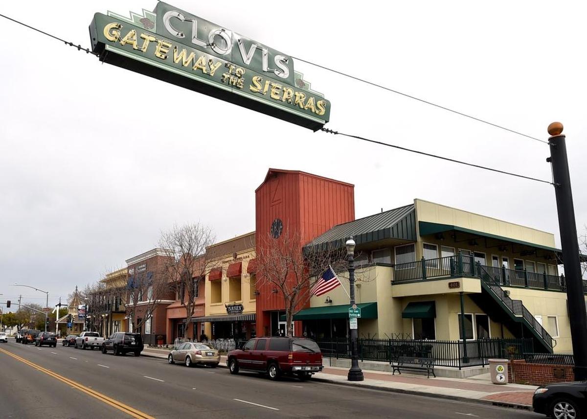 The former Forestiere’s Place, 401 Clovis Ave., bottom floor of the tall building at center, has been a new owner and will become The Bottleneck Bistro.