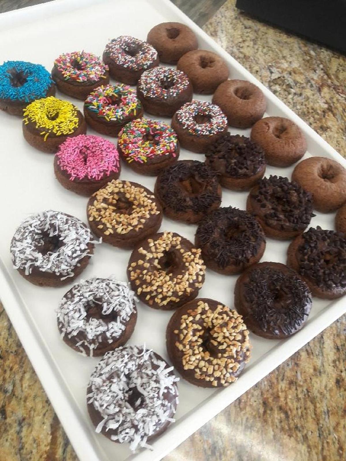 Old Town Donuts opened last week, serving all kinds of doughnuts.