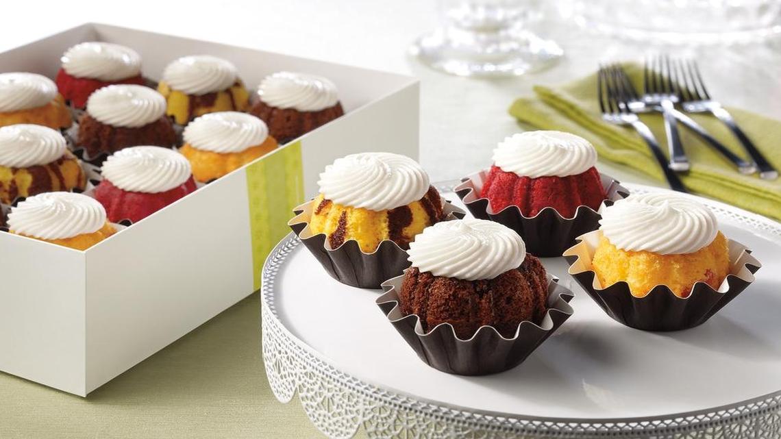 
Bite-sized bundtinis like these will be available at Nothing Bundt Cakes when it opens Friday, Aug. 28 in Fresno. 