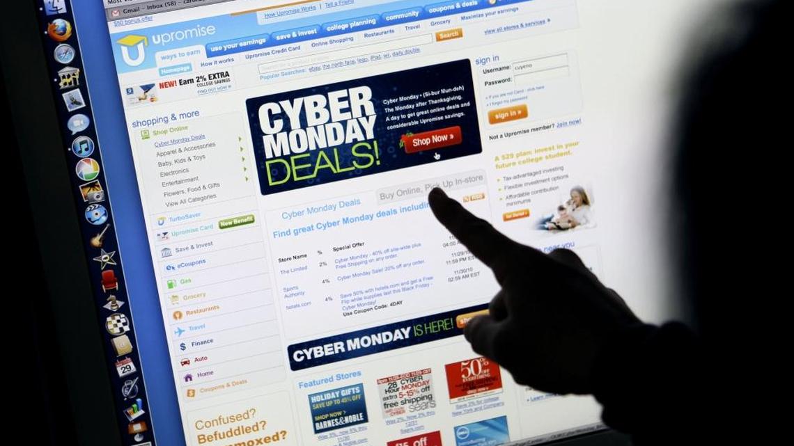 Monday, Nov. 30, is Cyber Monday this year. Shoppers can expect special deals from online retailers.