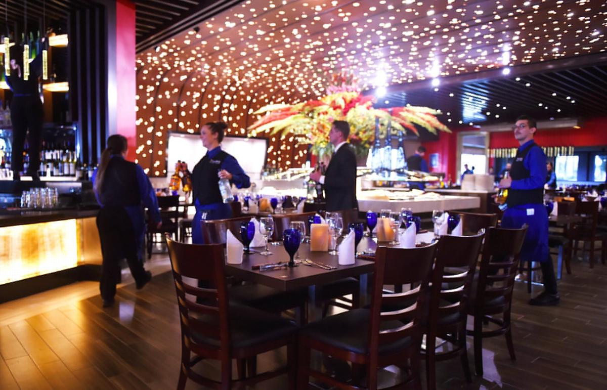 The new Texas de Brazil opens in the former Chevys at River Park Wednesday evening, Oct. 24, 2018 in Fresno.