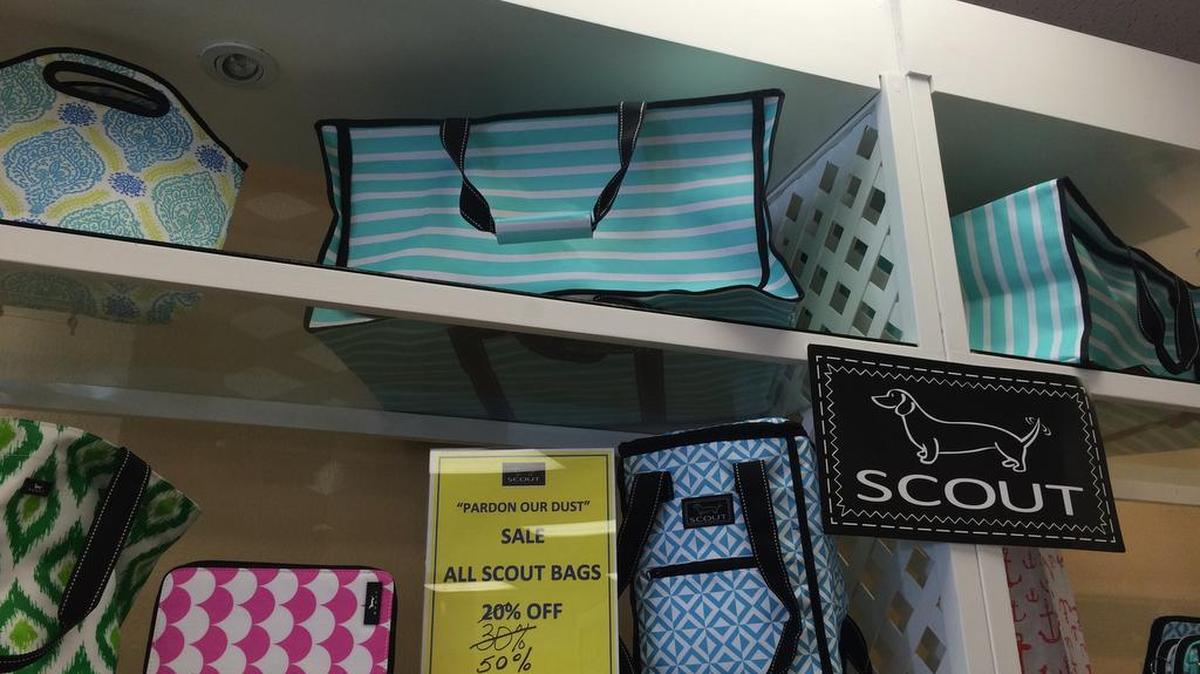
Items like these are for what the Holiday Boutique calls “glamour tailgating” – tailgating with fancy coolers, totes and dishes.
