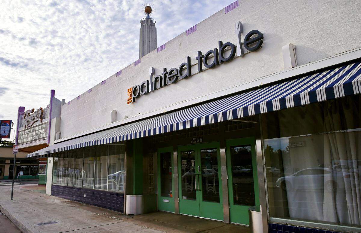 The Painted Table, located in the Tower District, seen Tuesday, Jan. 8, 2019 in Fresno. The owners plan to open a portion of the catering space into a French-inspired bistro.