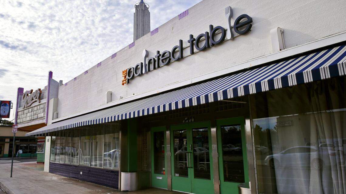 The Painted Table, located in the Tower District, seen Tuesday, Jan. 8, 2019 in Fresno. The owners are moving their catering business to Blackstone and Shaw avenues.