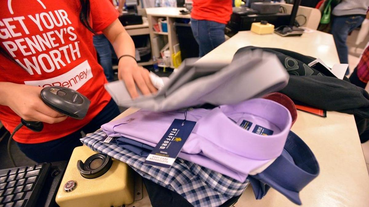 No central San Joaquin Valley JCPenney stores will close. The company released a list of 138 stores it plans to close as it looks to cut costs. Here, a sales associate rings up a customer’s purchases during the busy Thanksgiving Day rush at the Fashion Fair store.