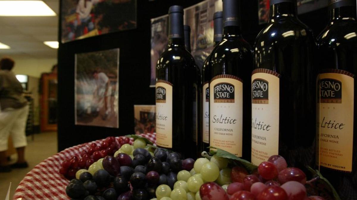 The Fresno State Winery will host the Taste of Spring event runs from 2 p.m. to 5 p.m. Saturday, April 9 at the Fresno State winery, 2360 E. Barstow Ave. Visitors can sample new wines and meet newly graduating winemakers. Photographed on Tuesday, June 20, 2006 in Fresno, CA. ERIC PAUL ZAMORA-THE FRESNO BEE