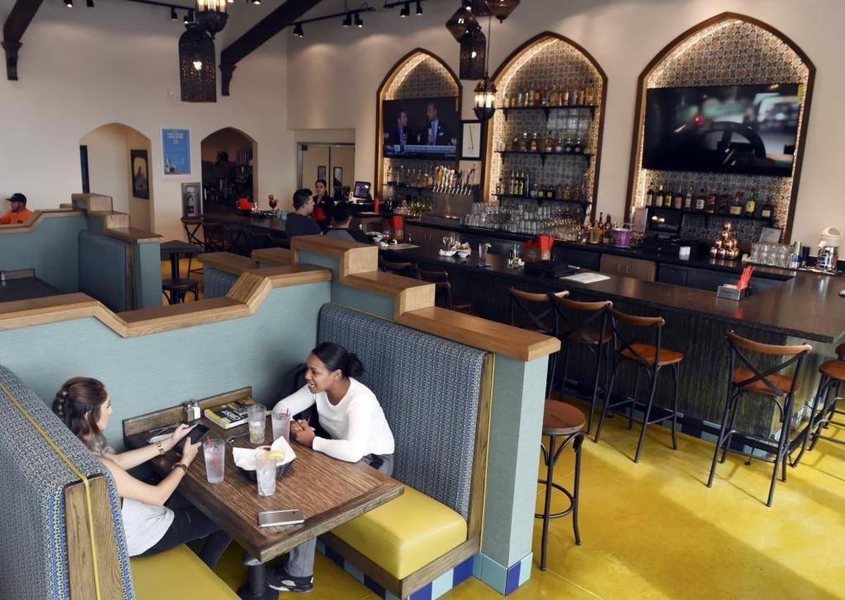 Que Pasa! at Campus Pointe near Fresno State offers Mexican food and drinks and a tequila bar in this file photo from 2017.