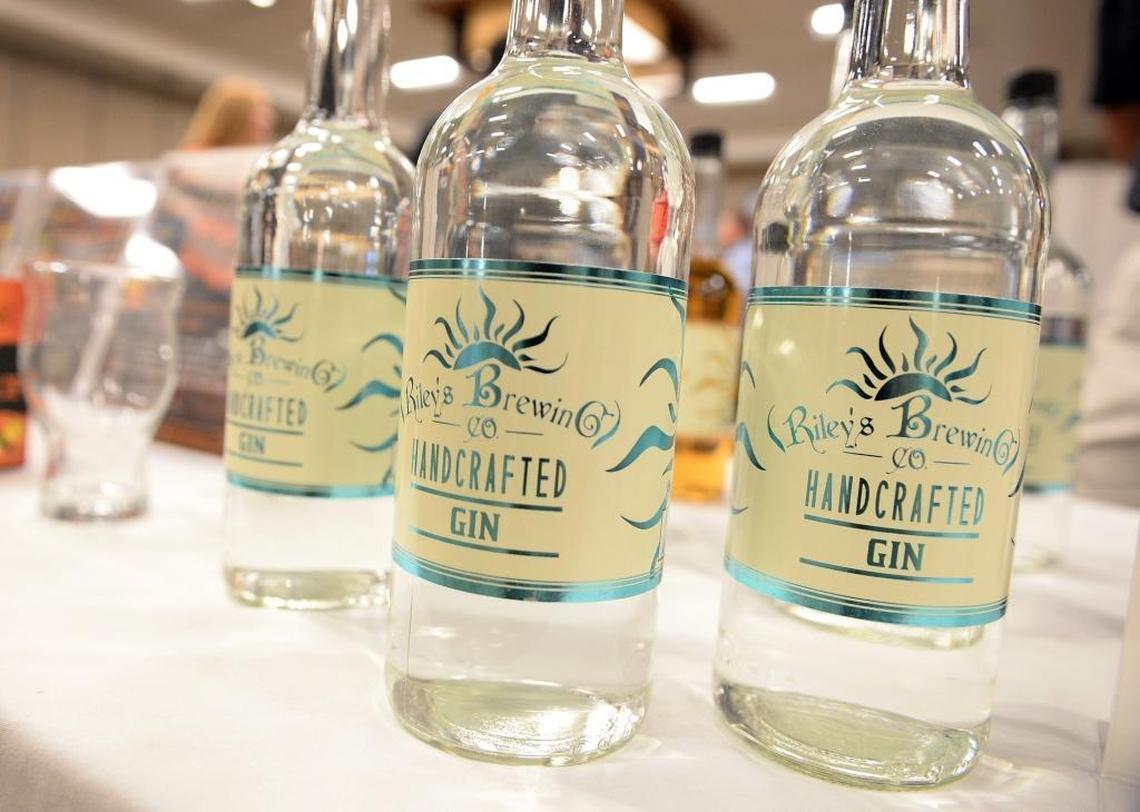 Riley's Brewing handcrafted gin is put out among the new products. The company also has a new vodka.