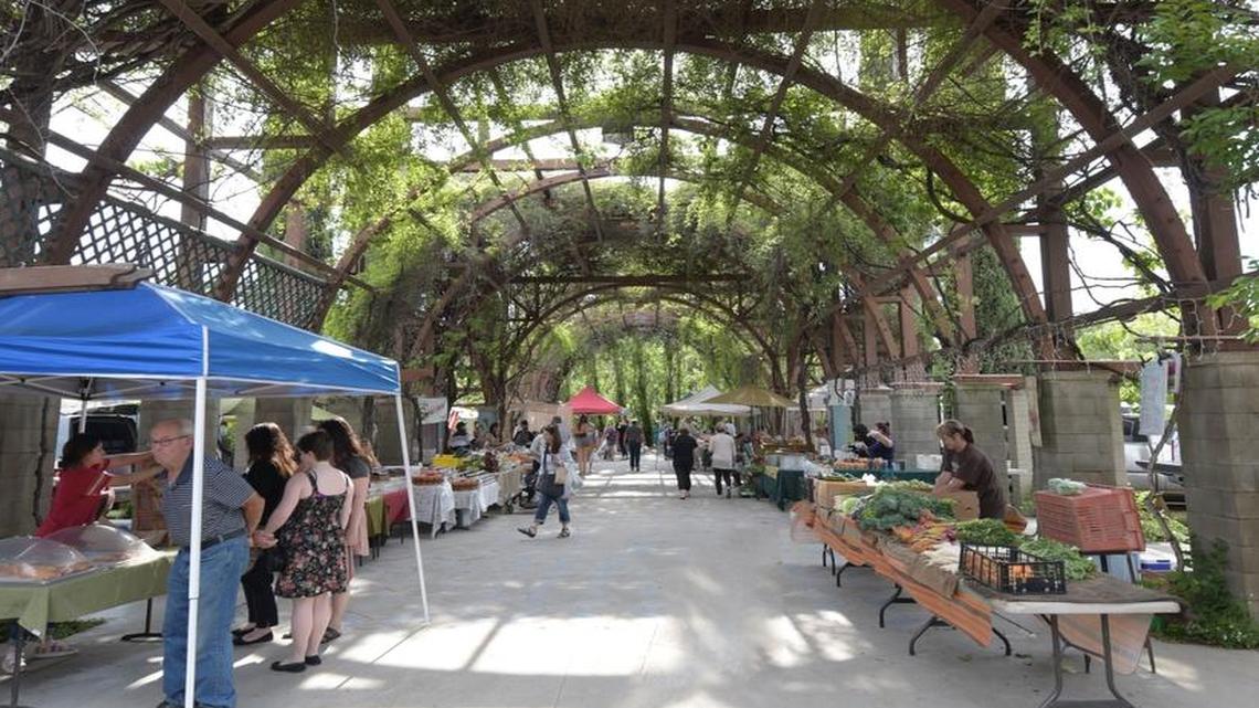 The Vineyard Farmers Market.
