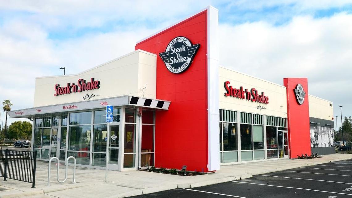 Steak ‘n Shake is ditching its full-service restaurant model for self-service kiosks once dining rooms re-open later this year, the company says. 