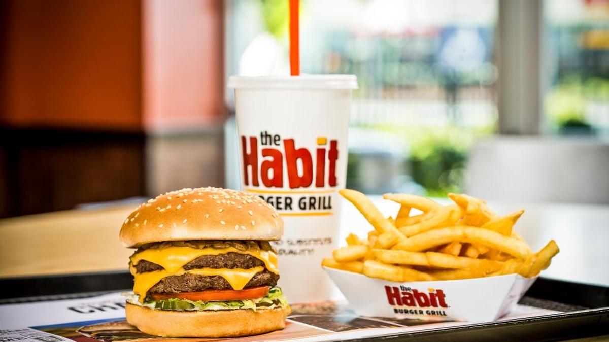 The Habit Burger Grill opens in a new building at Manchester Center in Fresno Wednesday.