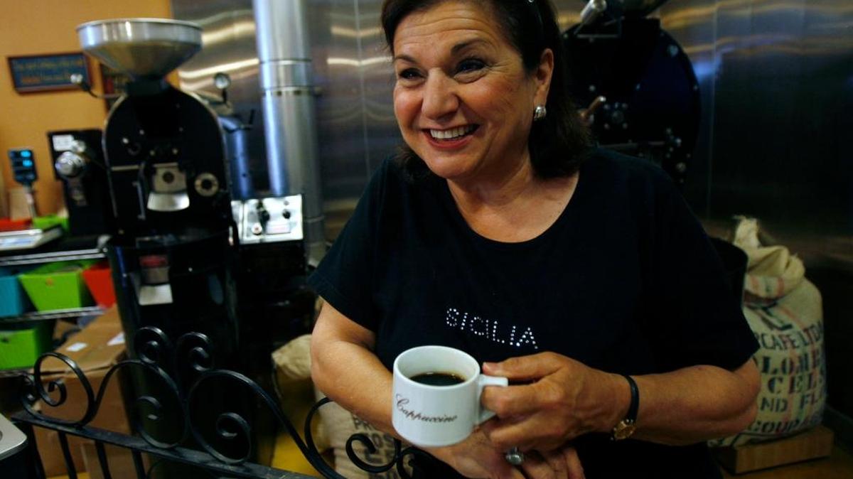 Jo Ann Sorrenti, owner of the Sierra Nut House, will host monthly food events, including one on coffee Saturday, April 2. The store will demonstrate how it roasts its own beans Saturday, April 2.