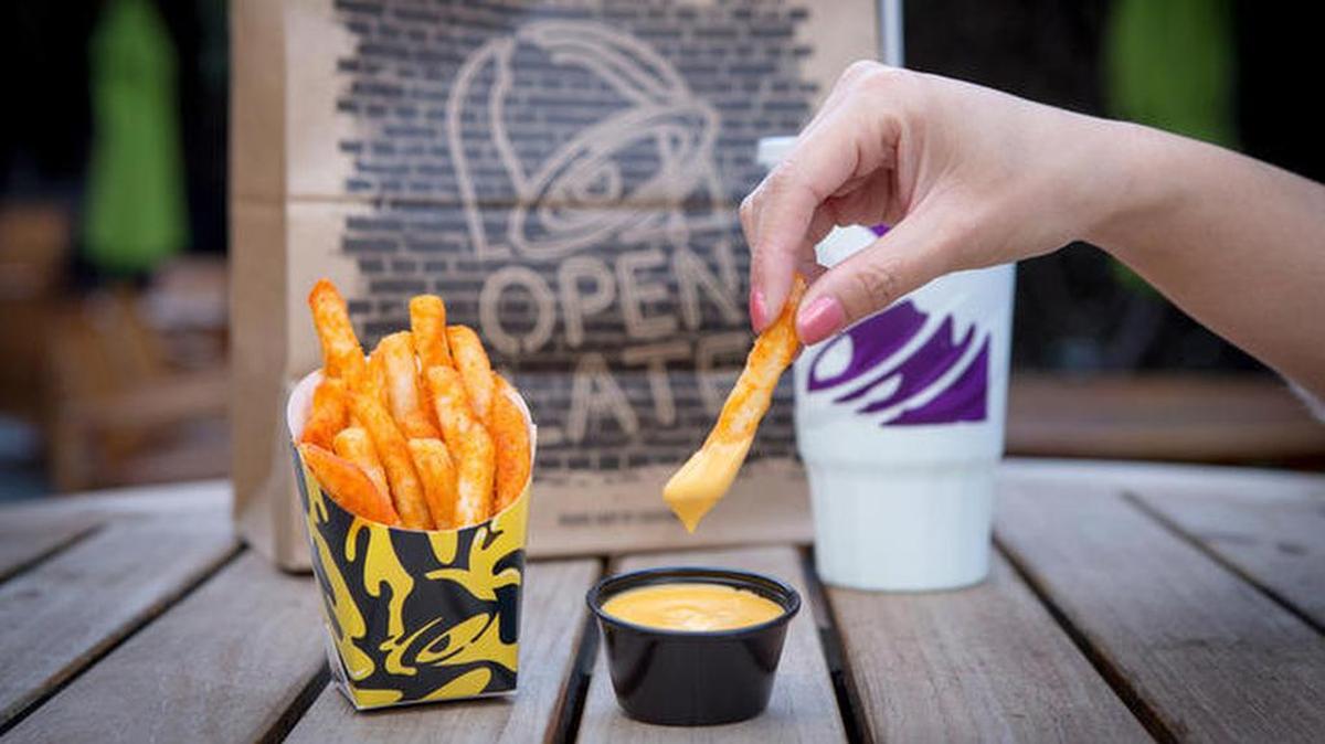 Taco Bell in January is adding a new item to its dollar menu, Nacho Fries.
