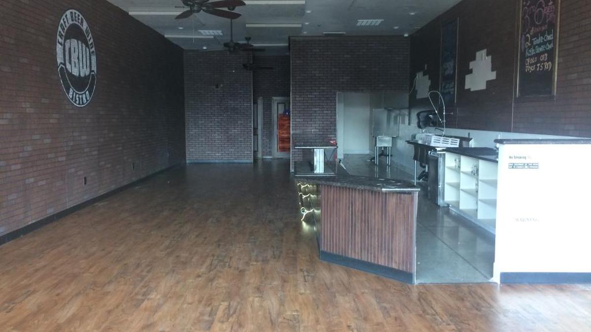 Everything that isn’t bolted down is gone from the Craft Beer Wine Bistro. The business at Friant Road and Fresno Street has closed about a year after it opened.