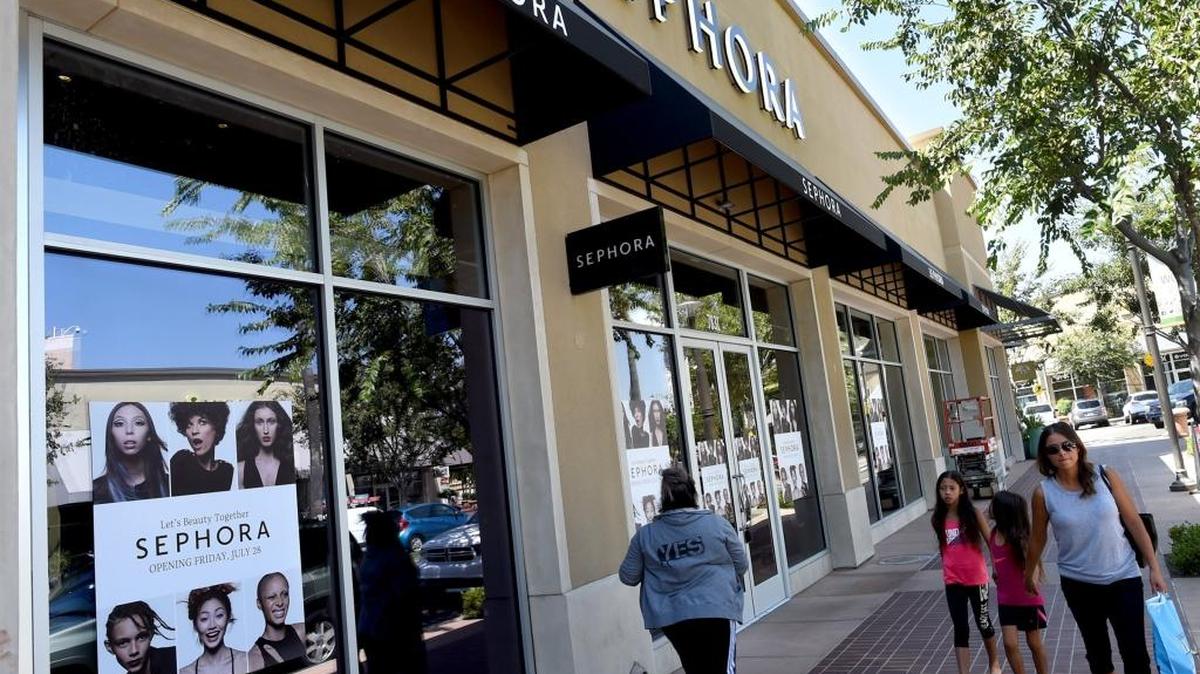 The new Sephora at River Park Wednesday afternoon, before the grand opening that will take place on Friday, July 28, 2017, at 10 a.m.