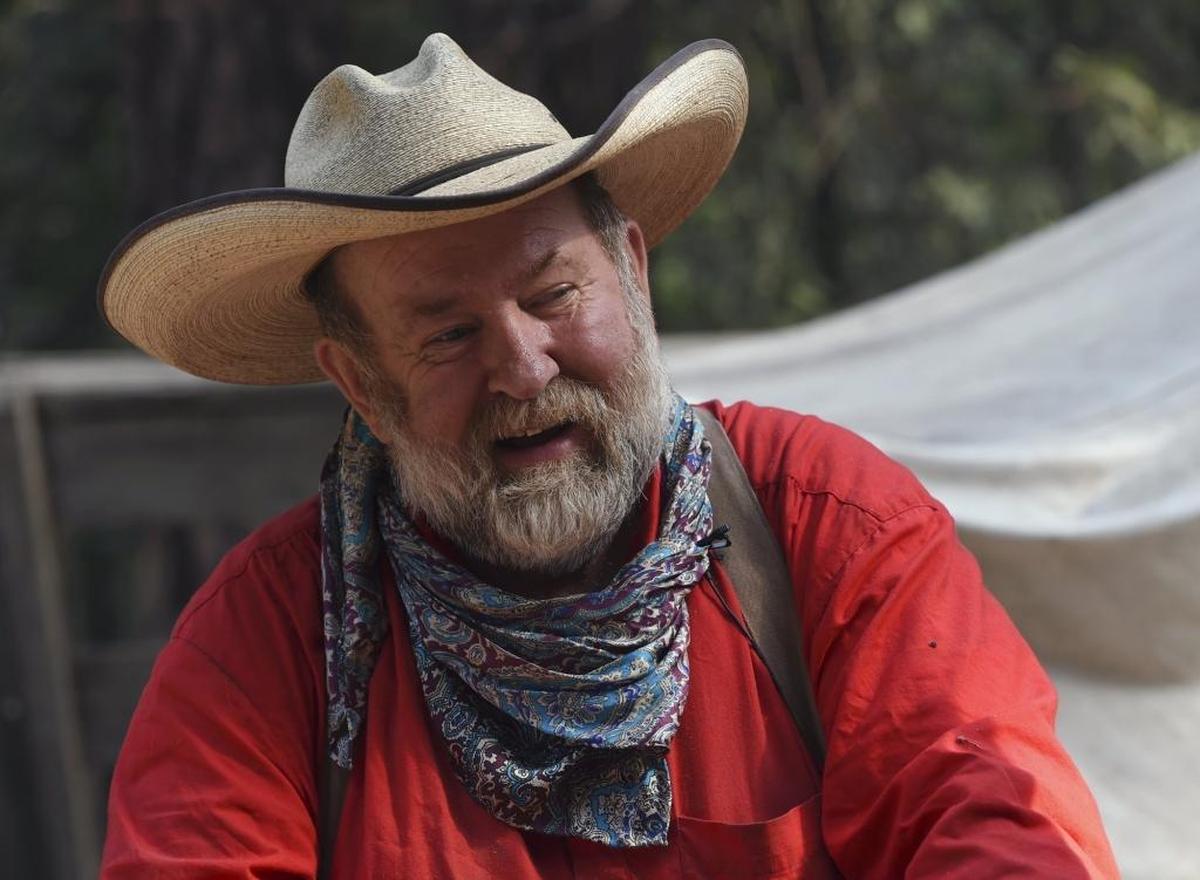 Burrel “Buckshot” Rambo Maier has been the stagecoach driver at Wawona in Yosemite National Park since the 1970s, delivering a colorful mix of anecdotes and Old West-inspired wisdom to visitors riding in his horse-drawn stagecoach. Photographed Thursday, Aug. 3, 2017