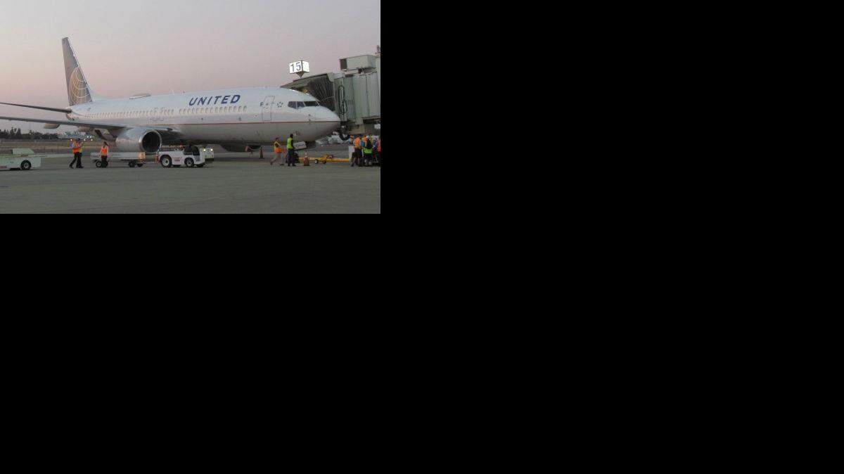 United Airlines began increased service Wednesday, Aug. 16, 2017, using a 166-seat Boeing 737 aircraft between Fresno Yosemite International Airport and San Francisco International. The aircraft replaces a smaller regional jet for the morning peak departure period.
