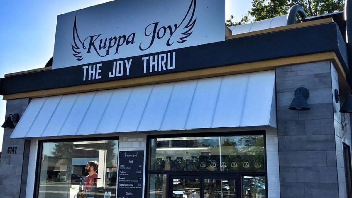 Kuppa Joy Coffee House has opened a drive-thru at Cedar and Herndon avenues.