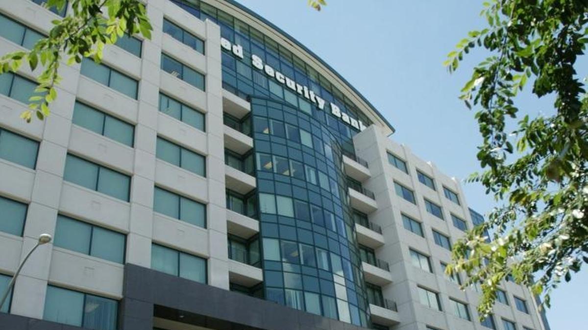

United Security Bank’s Convention Center offices in downtown Fresno.
