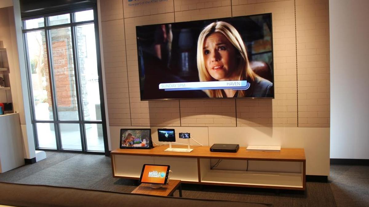 AT&T has opened what it calls the “Store of the Future” at the Sierra Vista Mall in Clovis. The store features home entertainment systems and other electronic equipment.