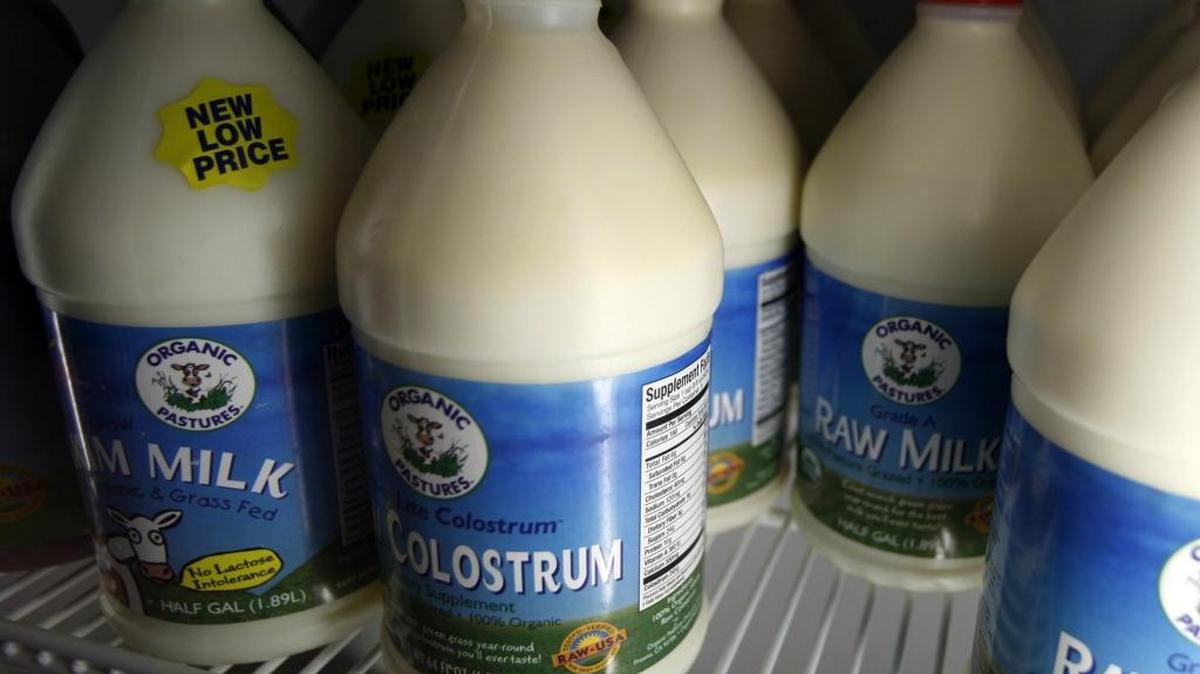 Organic Pastures Dairy Company LLC of Fresno is an organic dairy that produces raw milk and products from raw milk.