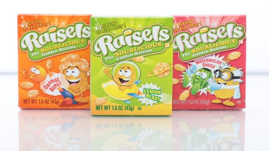 Raisels from the National Raisin Company of Fowler are now available online.