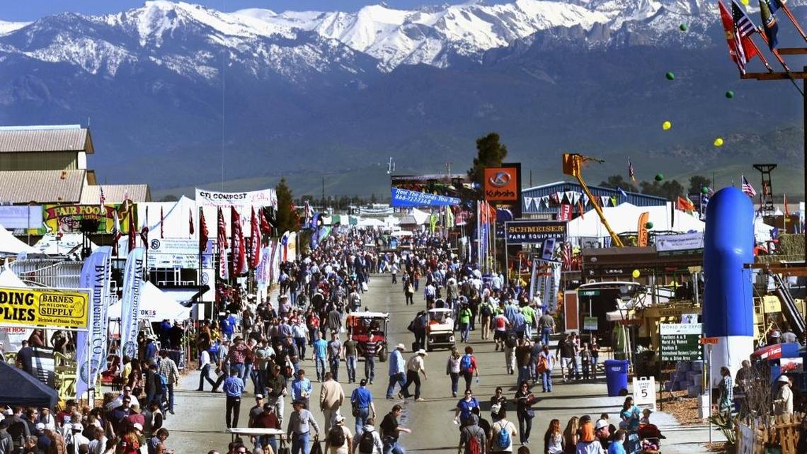 Under the snow capped peaks of the Sierra Nevada, thousands turned out early for the 2016 World Ag Expo, the world's largest annual agricultural exposition at Tulare. This year the Ag Expo is celebrating 50 years with more than 1,450 exhibitors.