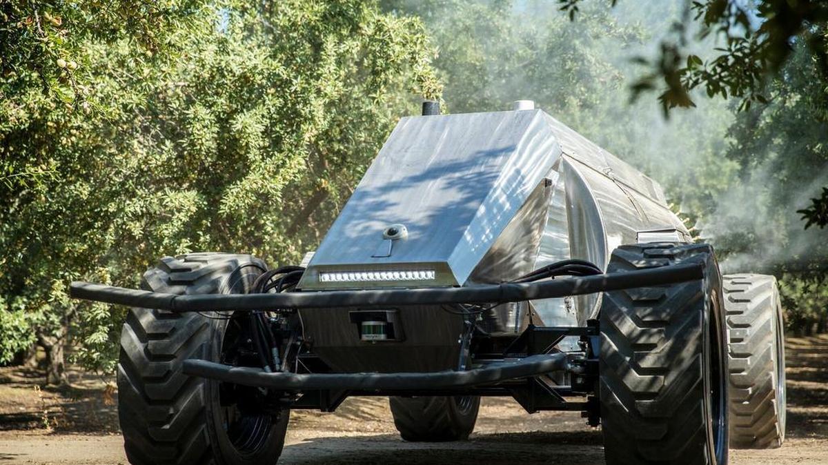 GUSS, Global Unmanned Spray System, has been selected as one of the top 10 new products of the year by the World Ag Expo. GUSS is the world’s first fully autonomous, driverless orchard sprayer.