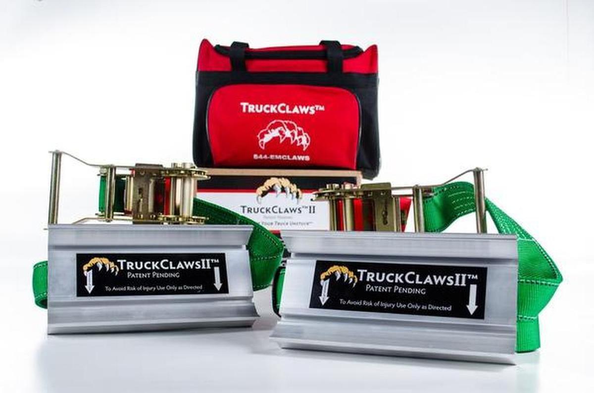 Truck Claws work on farm trucks and commercial vehicles.