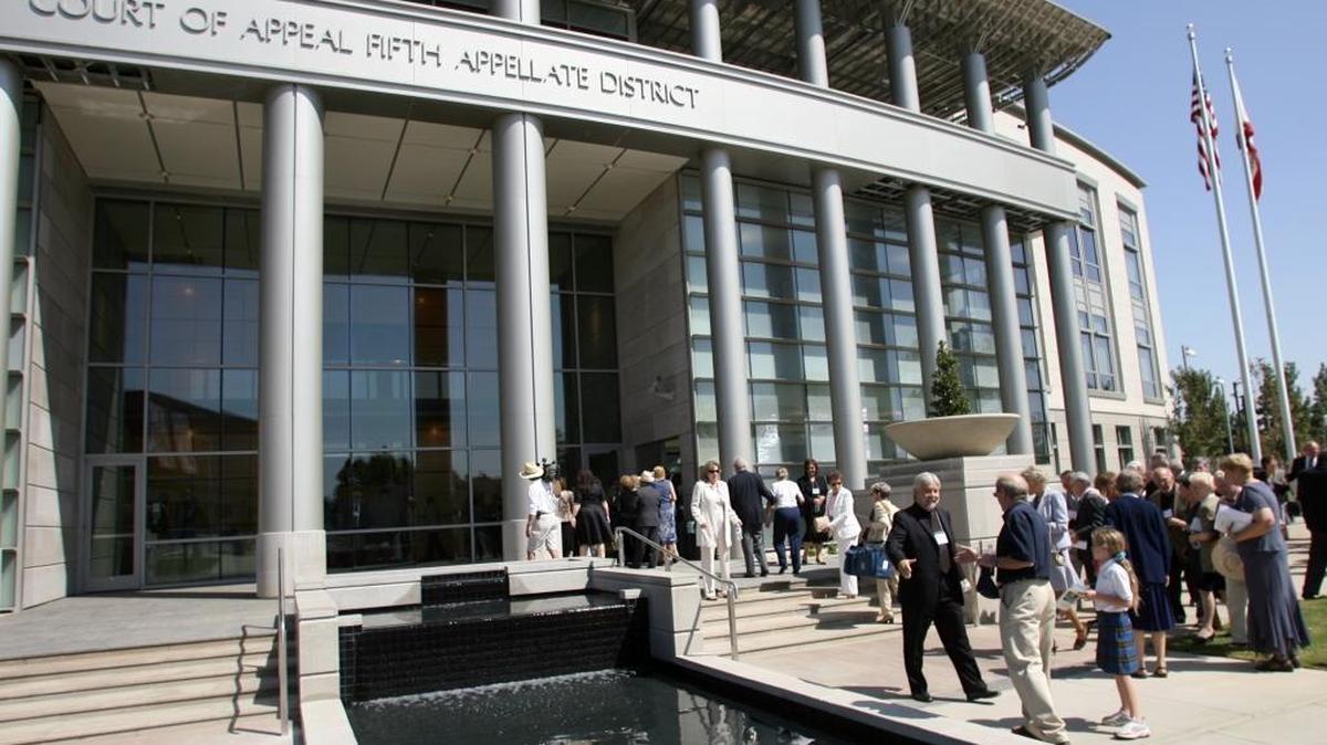 Court of Appeal Fifth Appellate District in downtown Fresno.