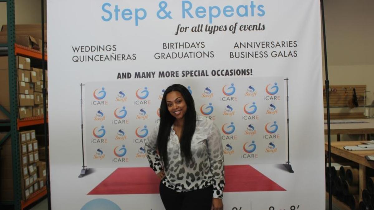 Dezarae Johnson, of Fresno, founded A-List Signs & Banners in December of 2014, and has moved her five-employee print company to larger quarters in northwest Fresno. The company will hold an open house in May.