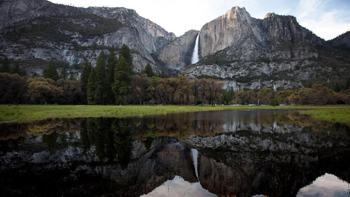 The icon of Yosemite Valley will still be called Yosemite Falls, but the National Parks Service is opening up the possibility of new names – beyond the trademark battle that’s currently raging. Under rules for expanded philanthropy proposed in March, a company could name an auditorium at the park, or put advertising on a tour bus, bench or food locker.
