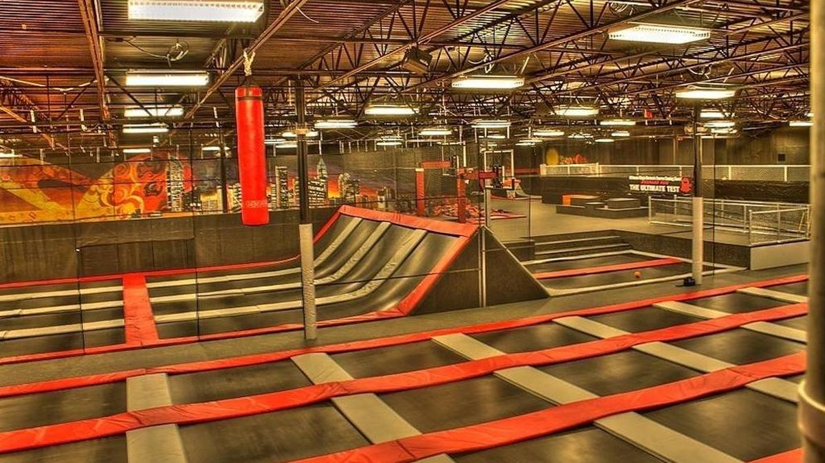 A large trampoline area is a prominent feature at CircusTrix’ parks across the country. The company’s newest park, Quantum Leap, opens Friday in Visalia.