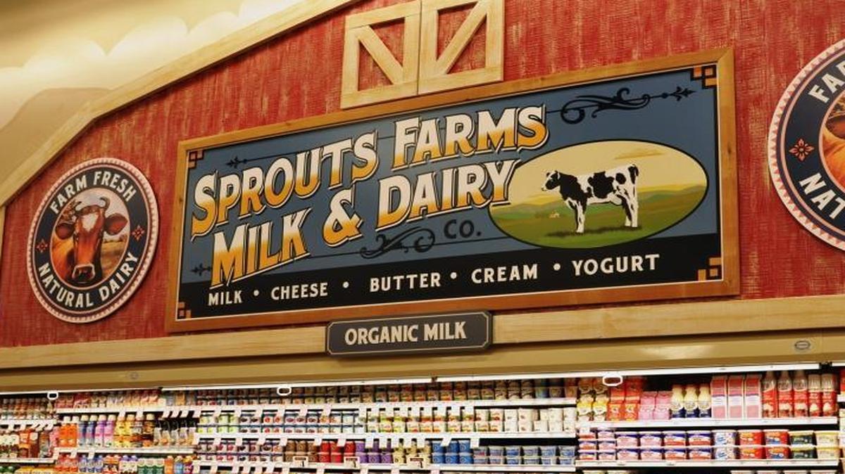 An interior view of a Sprouts Farmers Market in Pasadena. A new Sprouts Farmers Market is being readied at Clovis and Herndon avenues in Clovis and will open Feb. 17. It will hire 100 workers.