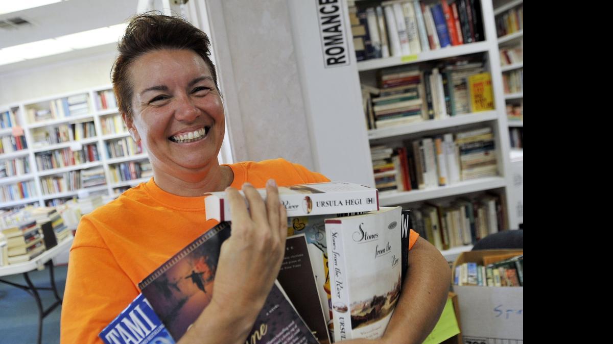 
Barbara Rogers has taken over Hart's Haven Bookstore and expects a shipment of 100,000 books next month. Although the shop is open now, a grand opening event is scheduled for Aug. 1. 
