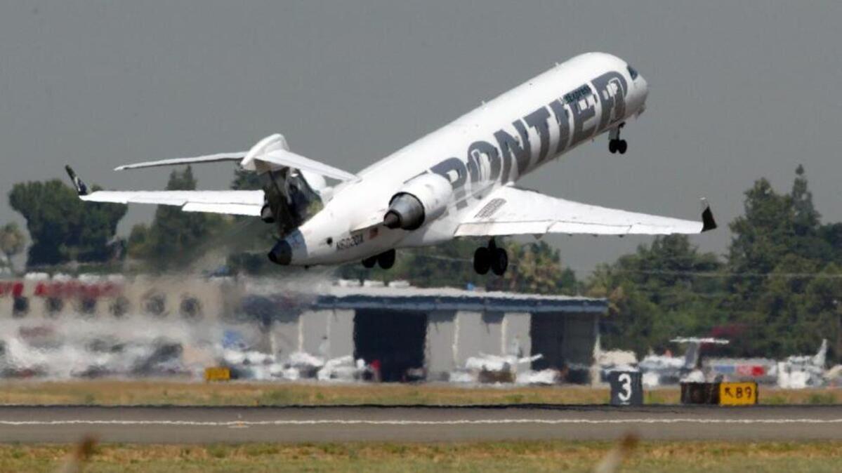Frontier Airlines is resuming flight service between Denver and Fresno.
