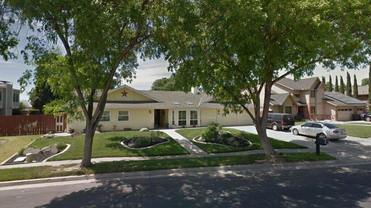 House on 1100 block of Campus Drive