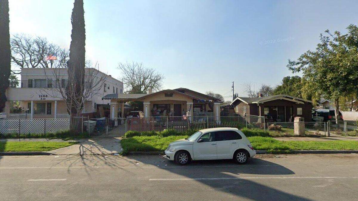 House on 1100 block of A Street